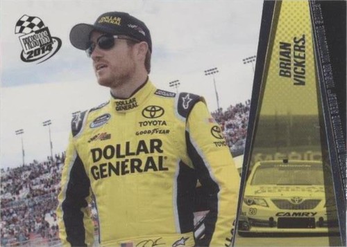 2014 Press Pass - Brian Vickers #57