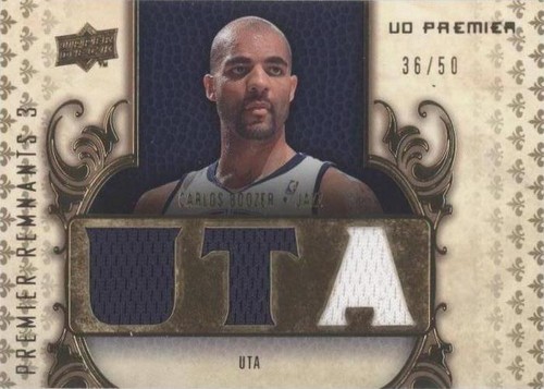 2008-09 UD Premier - Carlos Boozer #PR3-BO