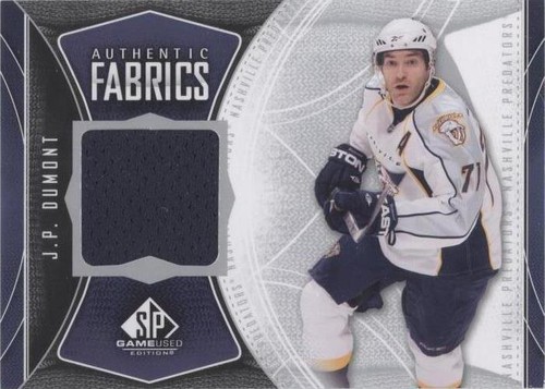 2009-10 SP Game Used Edition - J.P. Dumont #AF-JD