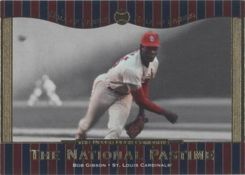 2001 Upper Deck Hall of Famers - Bob Gibson #75