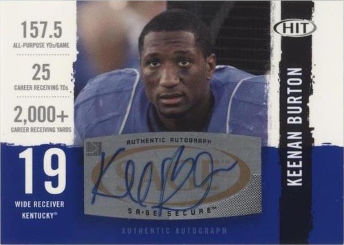 2008 SAGE Hit Keenan Burton #A19