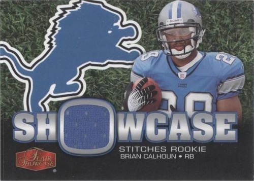 2006 Flair Showcase Brian Calhoun #SHS-BC