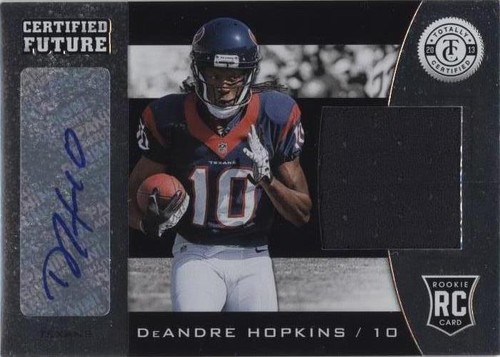 DEANDRE HOPKINS　ホプキンス　直筆サインカード　AUTO　NFL Rare 1/1 DeAndre Hopkins Football Card Pull