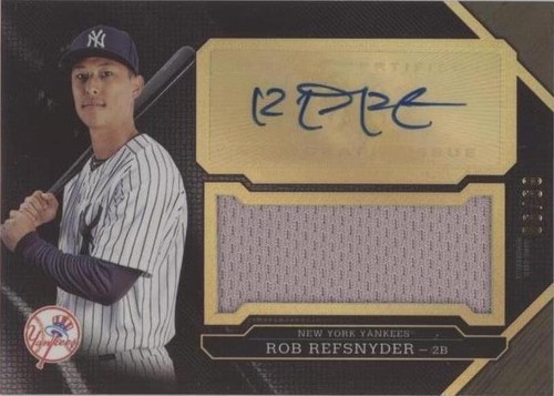 2016 Topps Triple Threads - Rob Refsnyder #UAJR-RR