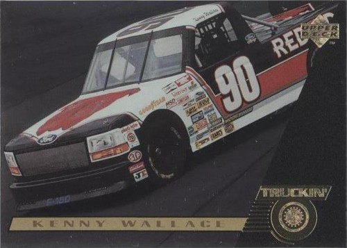 1996 Upper Deck Road to the Cup - Kenny Wallace #RC142