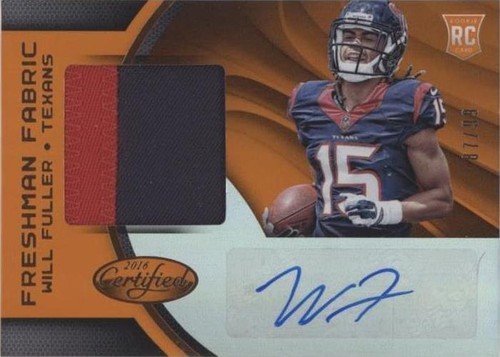 2016 Panini Certified Will Fuller V #206