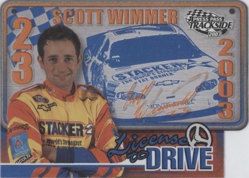 2003 Press Pass Trackside - Scott Wimmer #LD 26