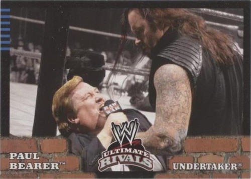 2008 Topps WWE Ultimate Rivals - Paul Bearer Undertaker #59
