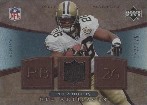 2007 Upper Deck Artifacts Deuce McAllister #NFL-MC