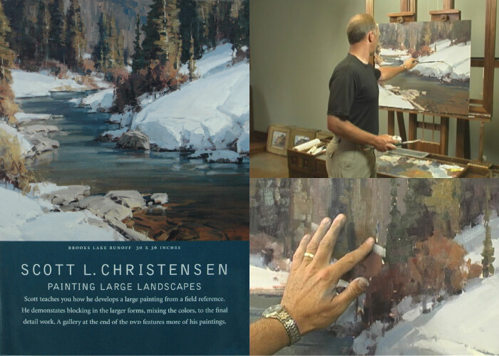 Scott Christensen Painting Large Landscapes