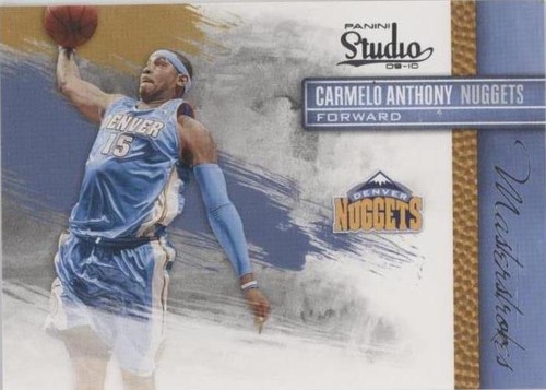 2009-10 Panini Studio - Carmelo Anthony #4