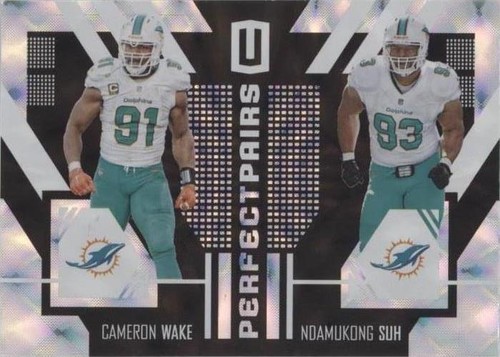 2017 Panini Unparalleled Cameron Wake Ndamukong Suh #PA-15