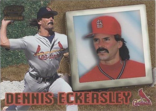 1998 Pacific Invincible - Dennis Eckersley #132