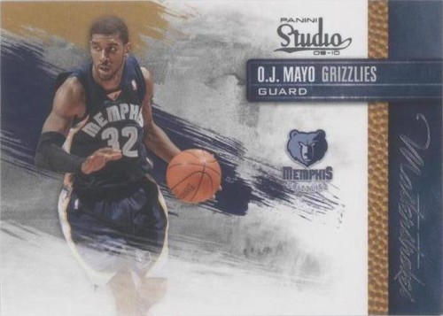 2009-10 Panini Studio - O.J. Mayo #13