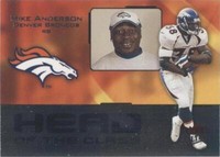 2001 Fleer Ultra Mike Anderson #25 HC