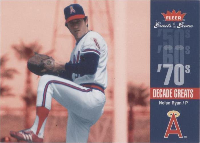 2006 Fleer Greats of the Game - Nolan Ryan #DEC-NR