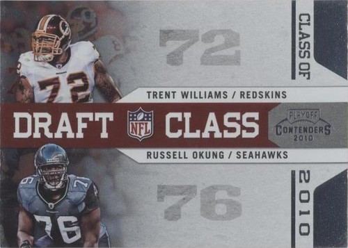 2010 Playoff Contenders Russell Okung Trent Williams #17