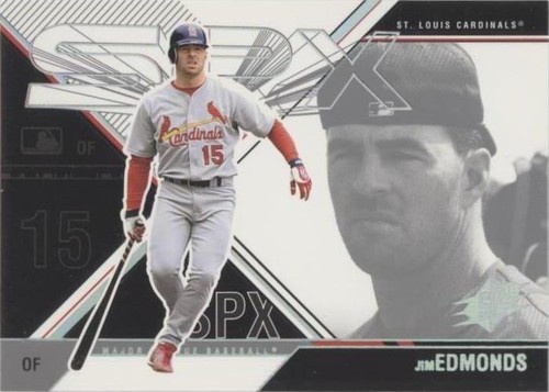 2003 SPx - Jim Edmonds #107