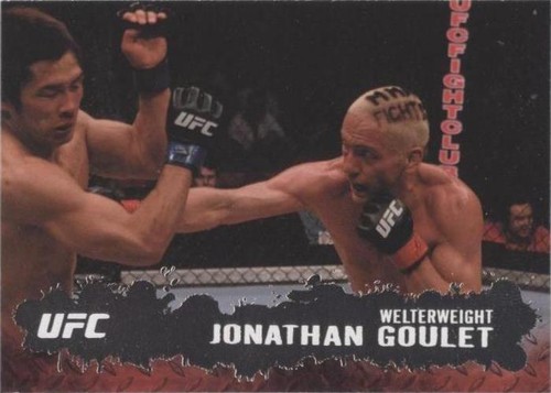 2009 Topps UFC Round 2 - Jonathan Goulet #49