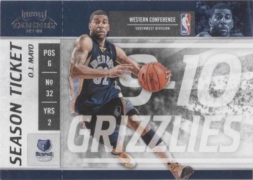 2009-10 Playoff Contenders - O.J. Mayo #20