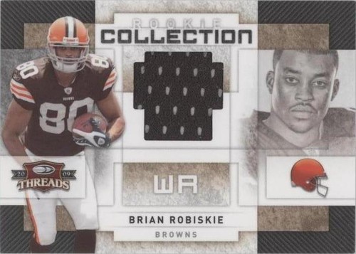 2009 Donruss Threads Brian Robiskie #21