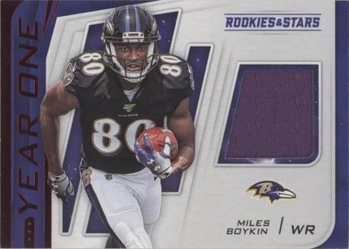 2019 Panini Rookies & Stars Miles Boykin #YO-MIB