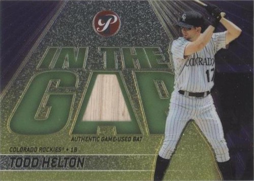 2002 Topps Pristine - Todd Helton #IG-TH