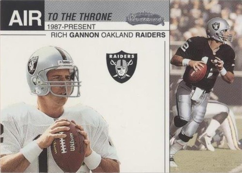 2002 Fleer Showcase Rich Gannon #5 AT