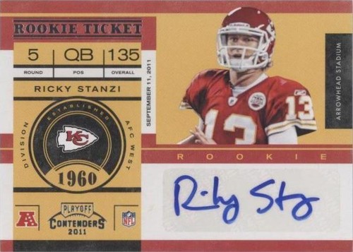 2011 Playoff Contenders Ricky Stanzi #169