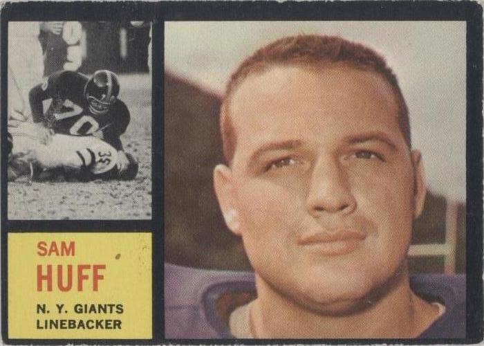 1962 Topps Sam Huff #110