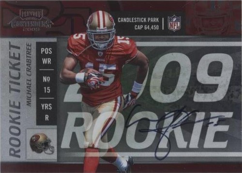 2009 Playoff Contenders Michael Crabtree #107