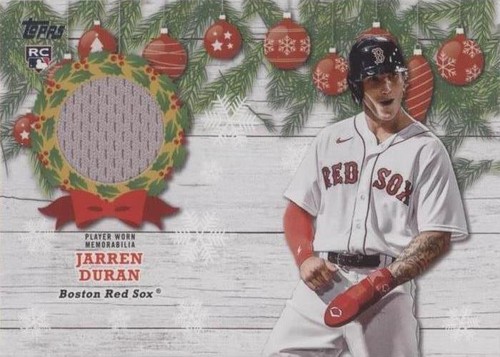 2022 Topps Holiday - Jarren Duran #WRC-JDU
