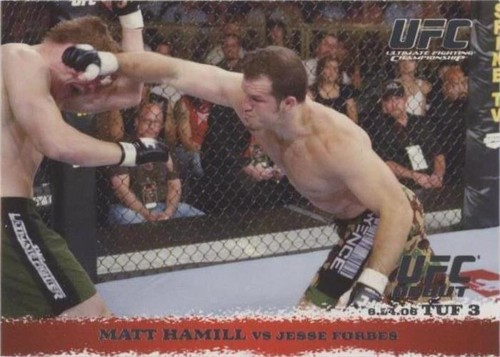 2009 Topps UFC Round 1 - Jesse Forbes Matt Hamill #43