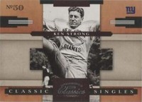 2008 Donruss Classics Ken Strong #CS-11