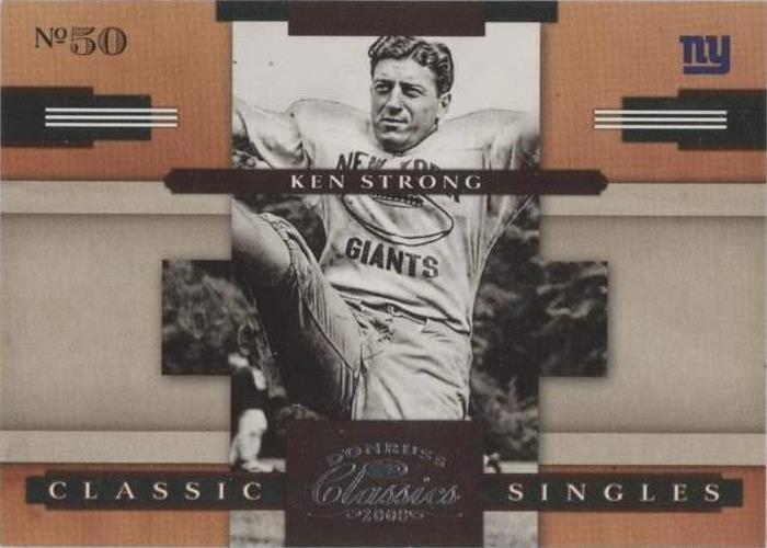2008 Donruss Classics Ken Strong #CS-11