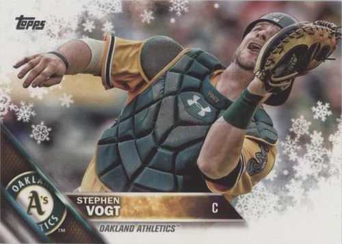 2016 Topps Holiday - Stephen Vogt #HMW187