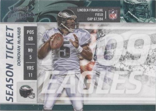 2009 Playoff Contenders Donovan McNabb #75