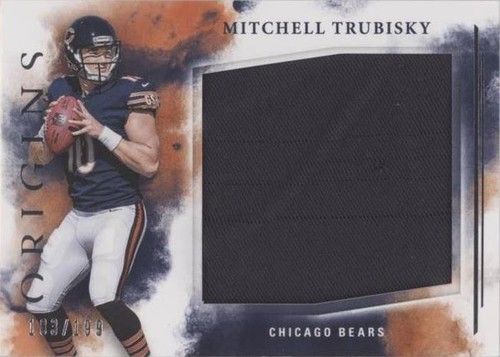 2017 Panini Origins Mitchell Trubisky #RJJ-MT