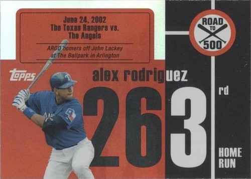 2007 Topps - Alex Rodriguez #ARHR263