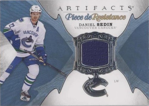 2016-17 Upper Deck Artifacts - Daniel Sedin #PR-DS