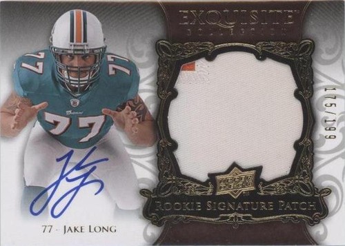 2008 Upper Deck Exquisite Collection Jake Long #166