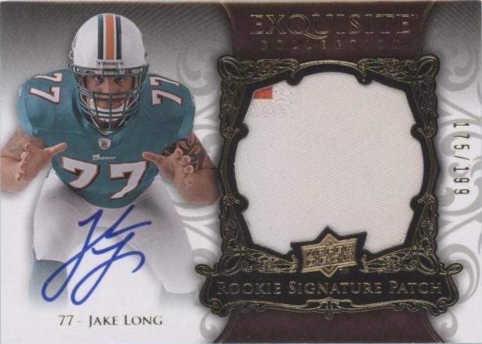 2008 Upper Deck Exquisite Collection Jake Long #166