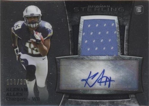 2013 Bowman Sterling Keenan Allen #BSAR-KA