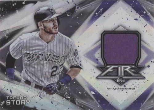 2017 Topps Fire - Trevor Story #FR-TS