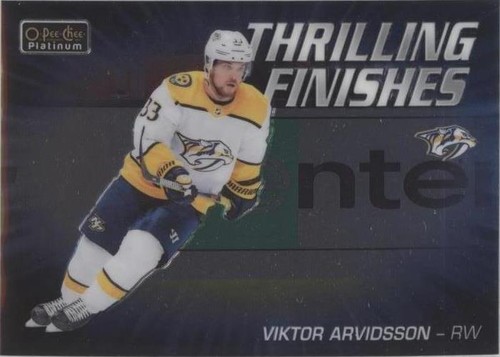 2019-20 O-Pee-Chee Platinum - Viktor Arvidsson #TF-10