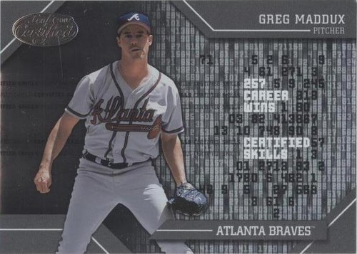 2002 Leaf Certified - Greg Maddux #CS-2