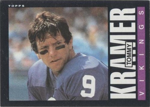 1985 Topps Tommy Kramer #94