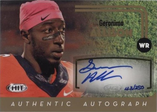 2016 SAGE Hit Geronimo Allison #A43