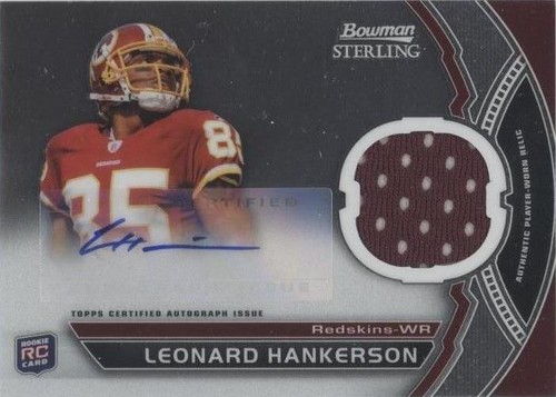 2011 Bowman Sterling Leonard Hankerson #BSAR-LH