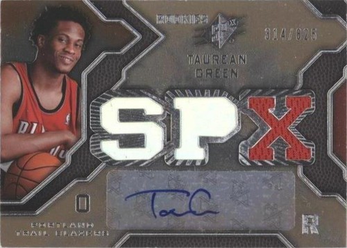 2007-08 SPx - Taurean Green #130